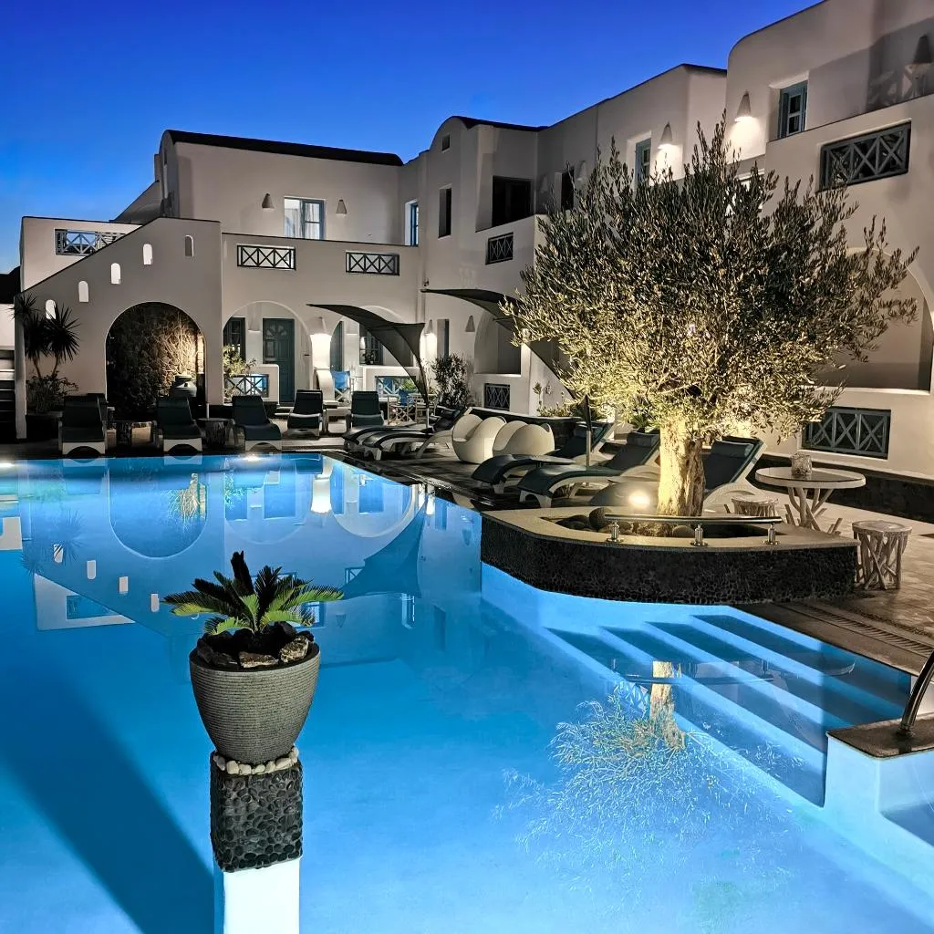 General view, Anastasia Princess Luxury Beach Residence, Santorini