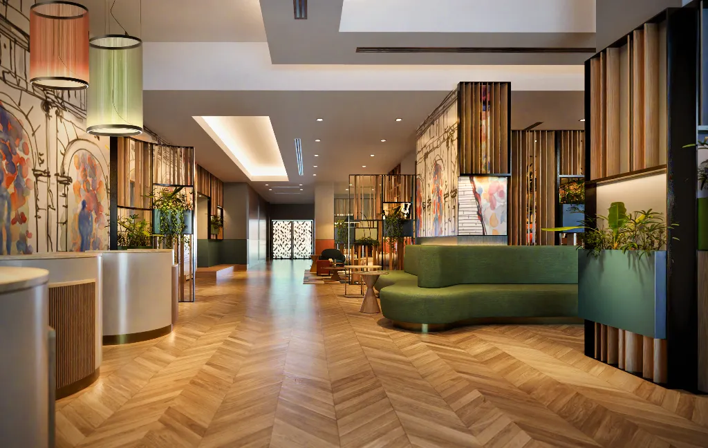 Lobby, Hilton Garden Inn Rome Colosseum, Rome
