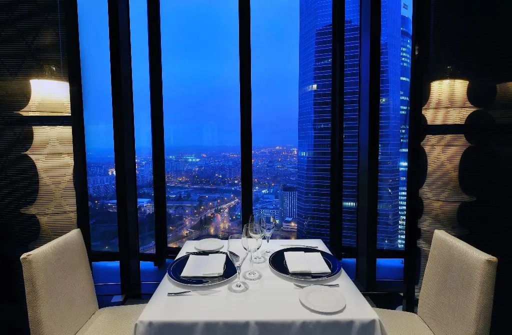 Restaurant, Eurostars Madrid Tower, Madrid