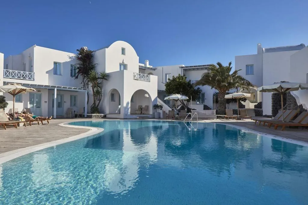 Pool, El Greco Resort, Santorini