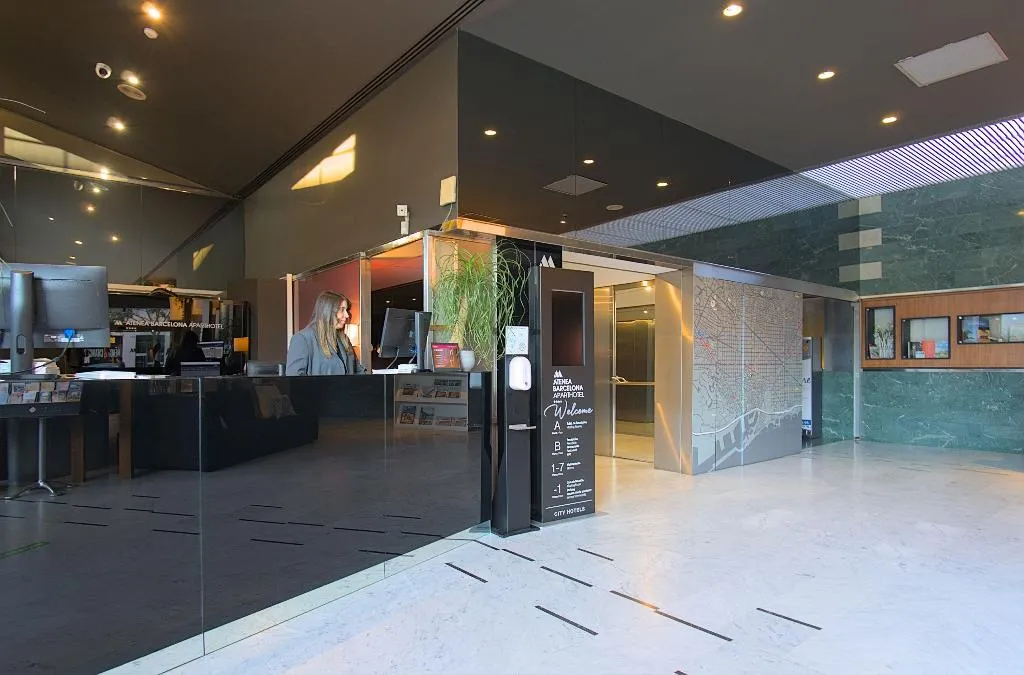 Lobby, Atenea Barcelona Aparthotel, Barcelona