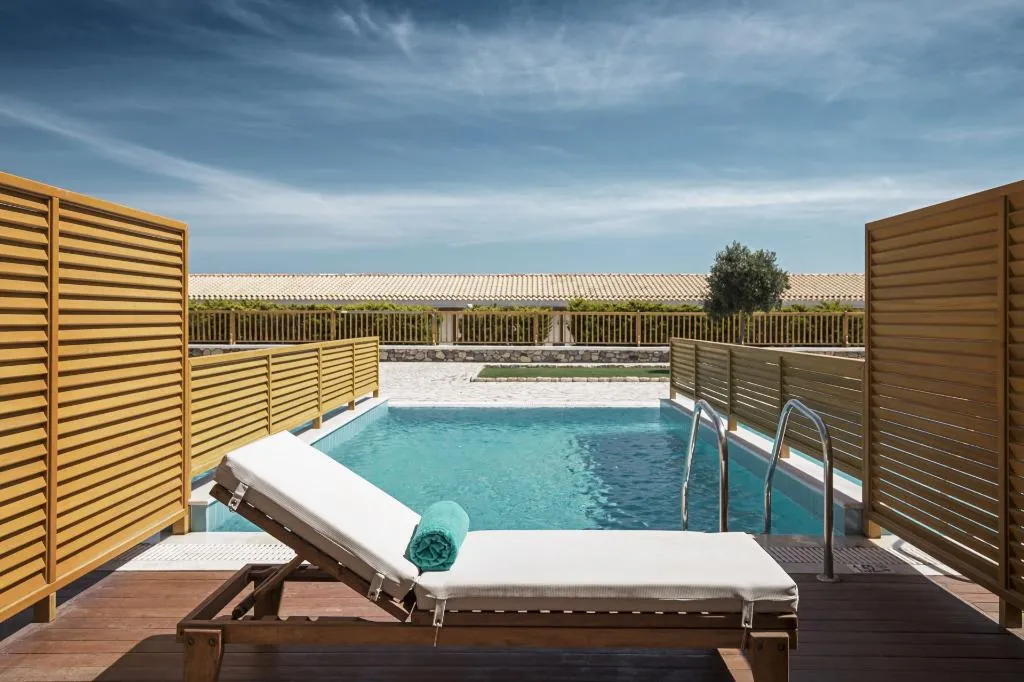 TWIN WITH PRIVATE POOL Room, Mitsis Selection Blue Domes, Kos