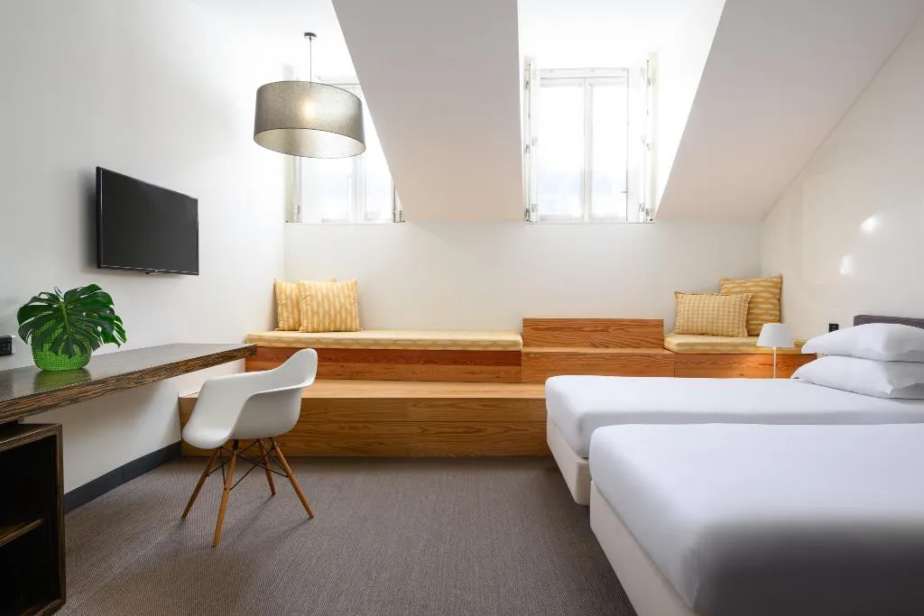 TWIN DELUXE Room, Inspira Liberdade Boutique Hotel, Lisbon