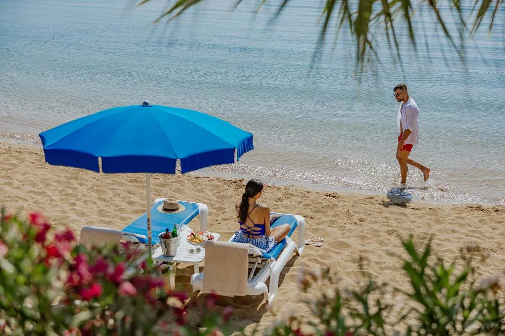 Beach, Golden Coast Beach Hotel, Cyprus