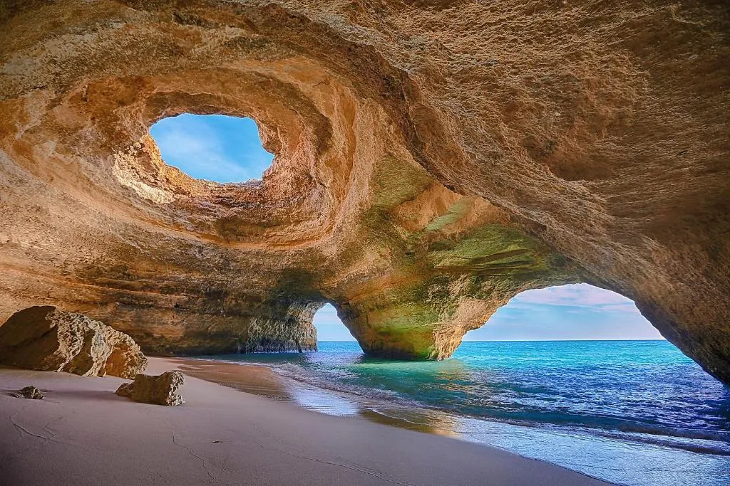 Beach, Rocha Brava Village Resort, Algarve