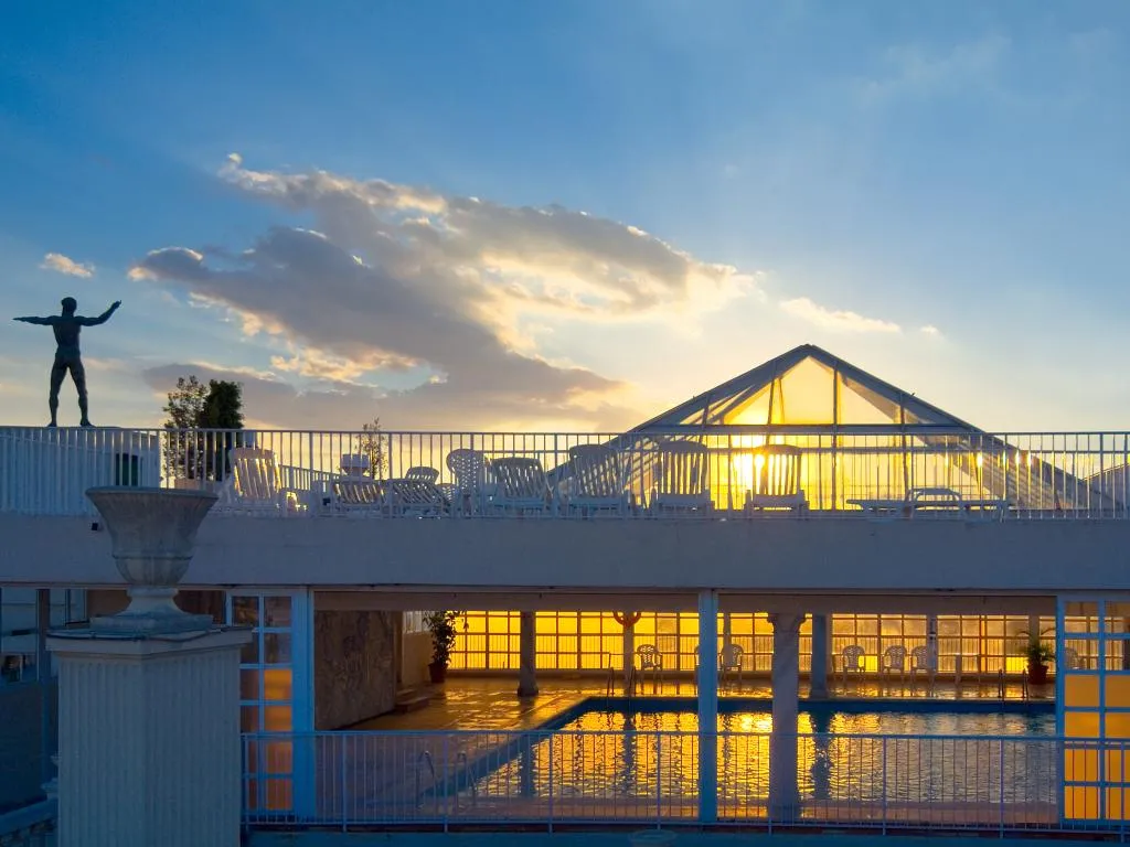 Terrace, Magic Cristal Park Hotel, Costa Blanca