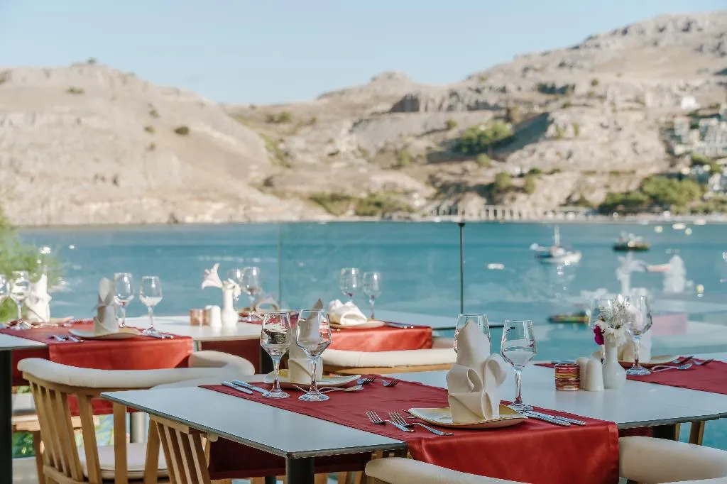 Restaurant, Lindos Royal Resort, Rhodes