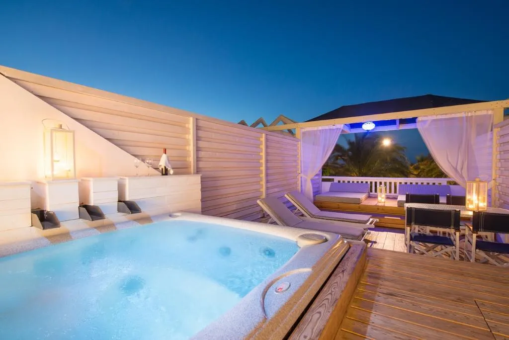 SUITE WITH JACUZZI Room, Minos Imperial Luxury Beach Resort Milatos, Crete