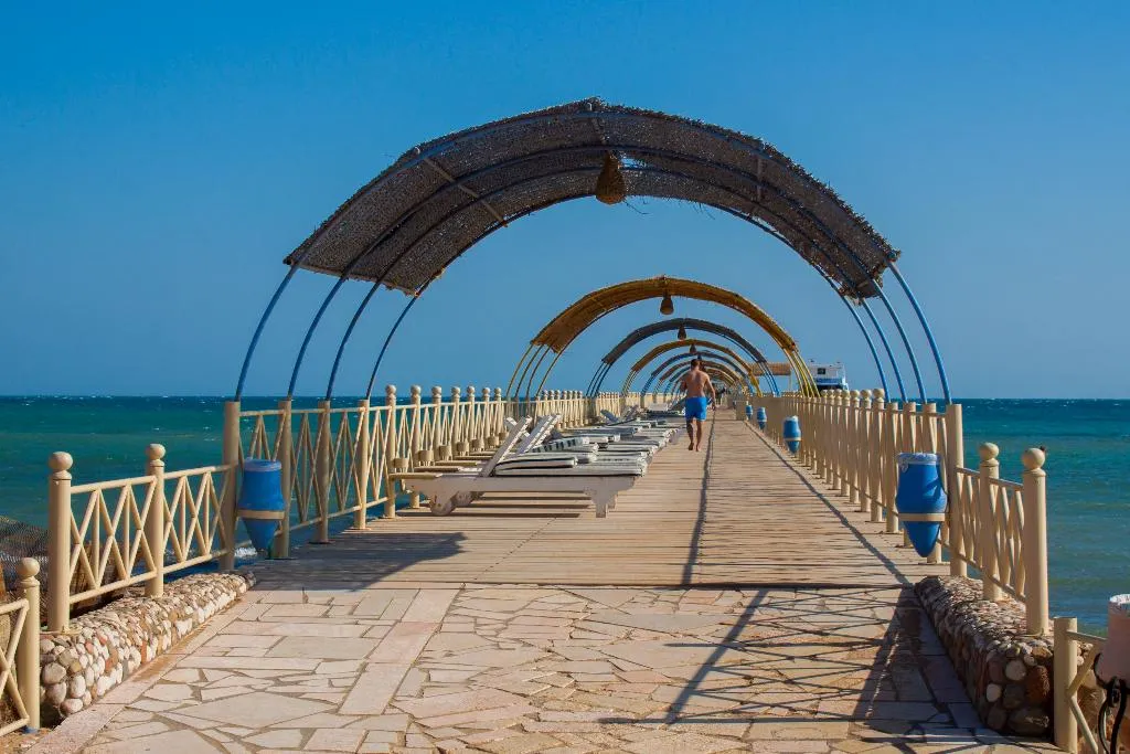 Beach, El Karma Aqua Beach Resort  (Ex. Nubia), Red Sea Riviera