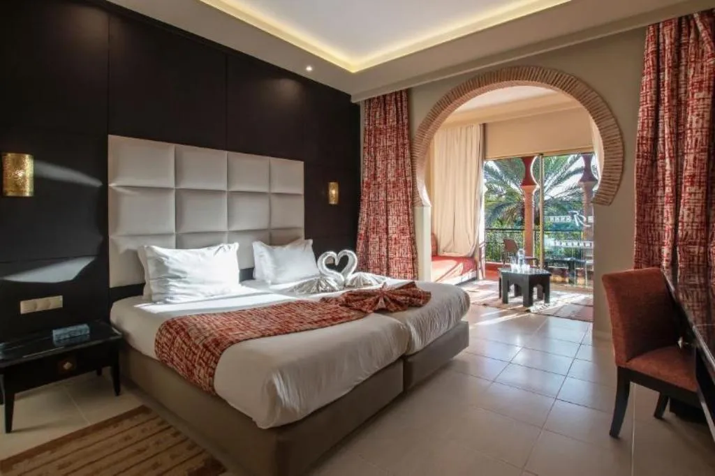 FAMILY ROOM PARTIAL SEA VIEW Room, Delta Hotels by Marriott Marrakech Eden Andalou, Marrakech