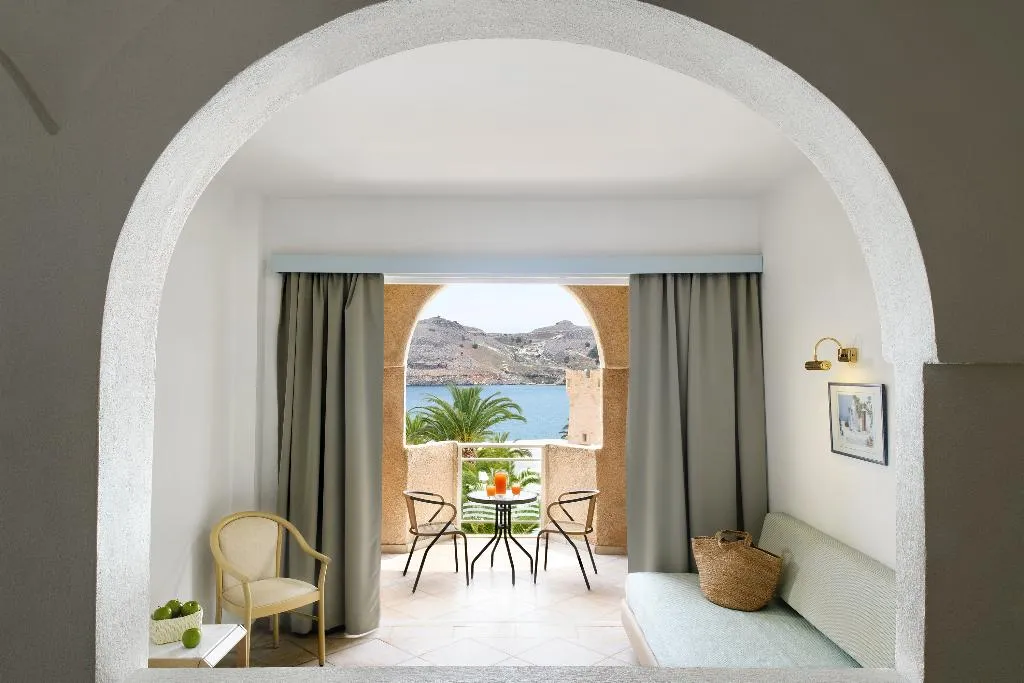 JUNIOR SUITE SEA VIEW Room, Lindos Royal Resort, Rhodes