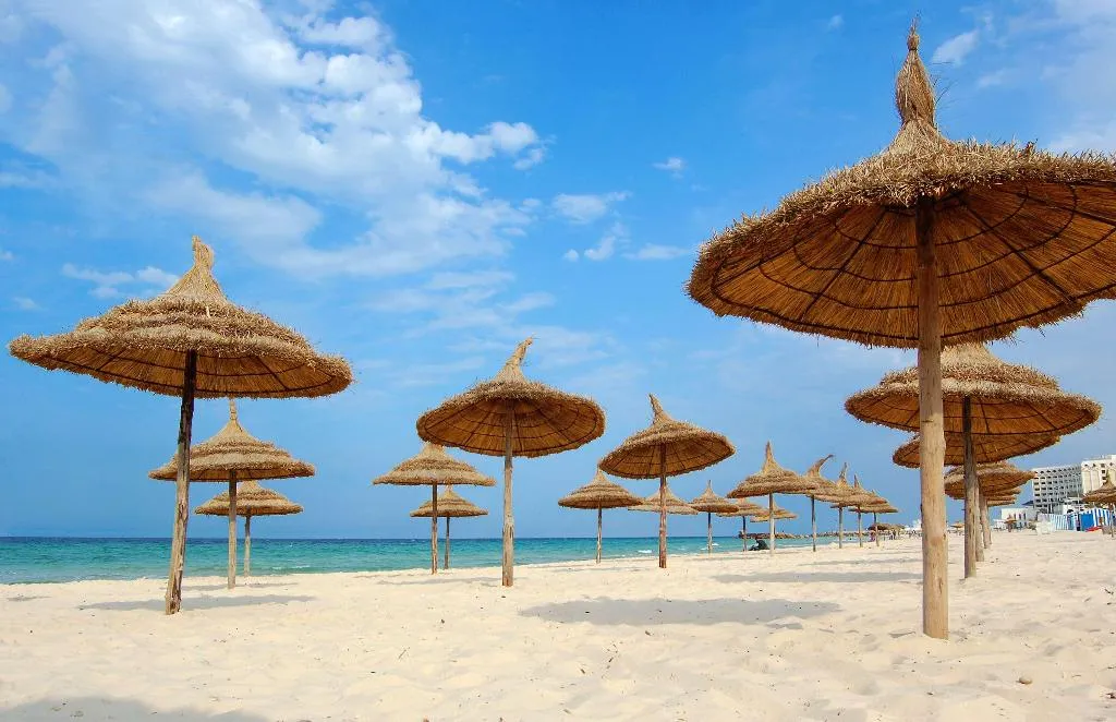 Beach, Golden Tulip President Hammamet, Tunisia