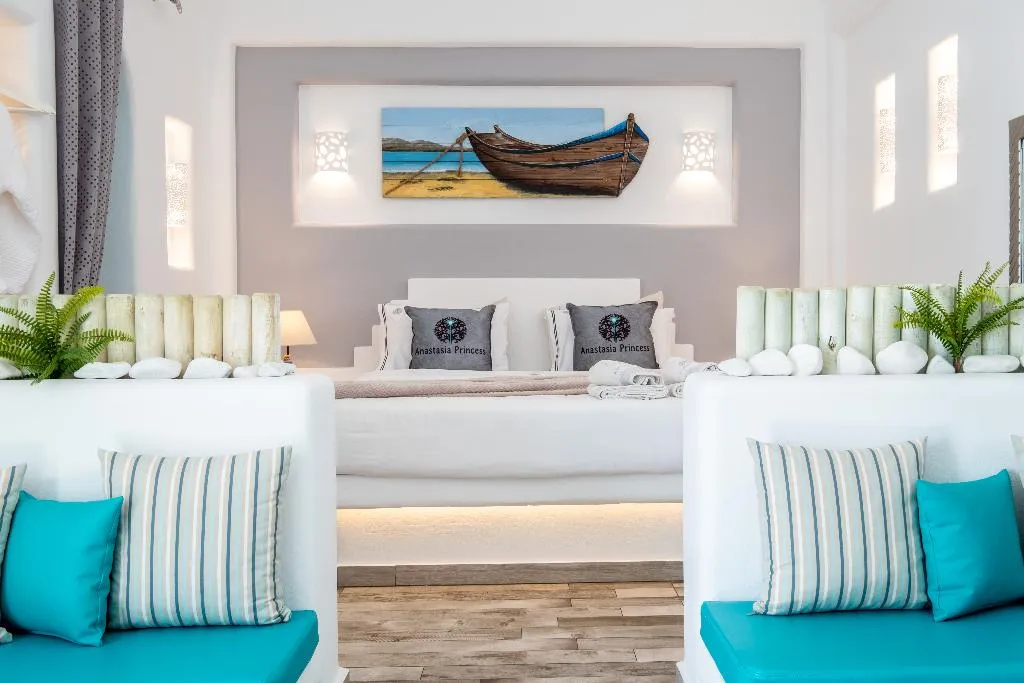 SUITE WITH PRIVATE POOL Room, Anastasia Princess Luxury Beach Residence, Santorini