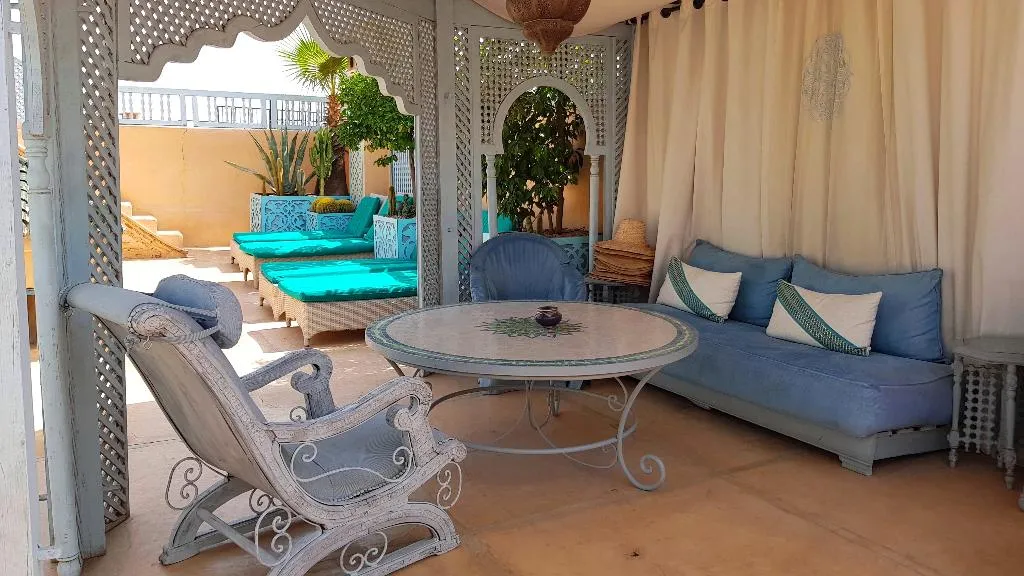 Terrace, Riad Armelle, Marrakech