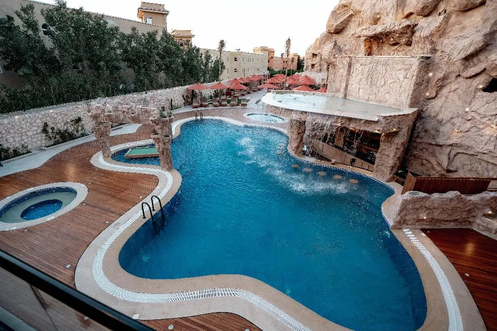 Pool, Caves Beach Resort Hurghada, Red Sea Riviera