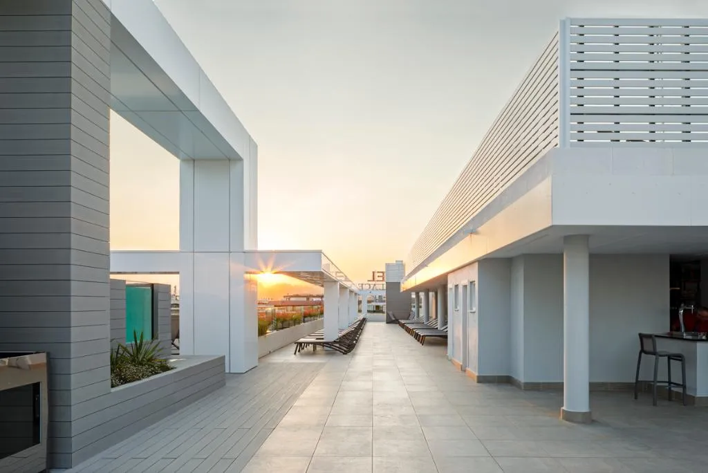 Terrace, Olympus Palace, Costa Dorada