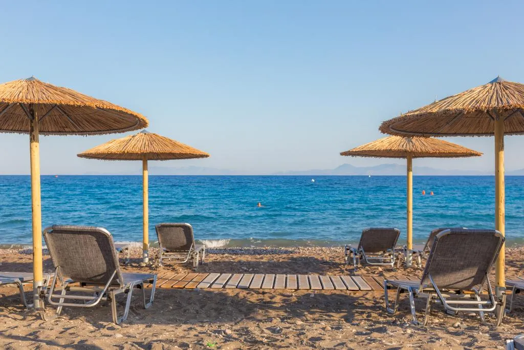 Beach, Akti Imperial Deluxe Resort & Spa Dolce by Wyndham, Rhodes