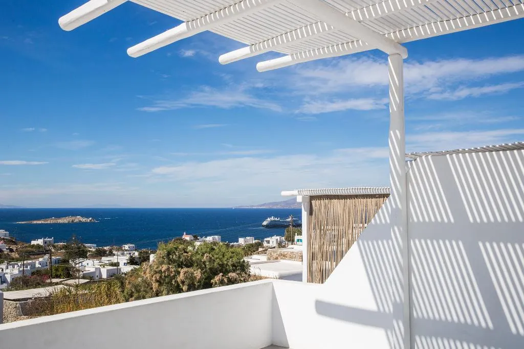 Terrace, Ostraco Suites, Mykonos