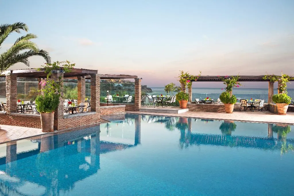 Restaurant, Out Of The Blue Resort, Crete