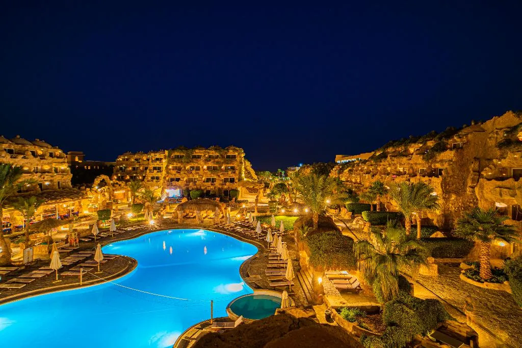 General view, Caves Beach Resort Hurghada, Red Sea Riviera