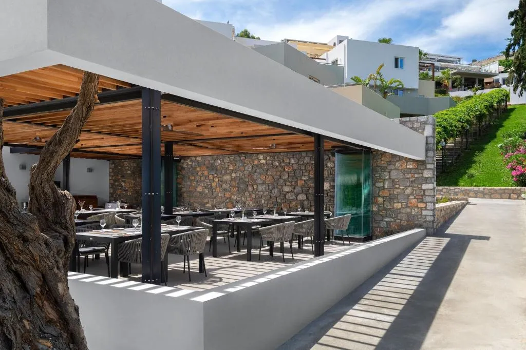 Restaurant, Lindos Mare SeaSide Hotel, Rhodes