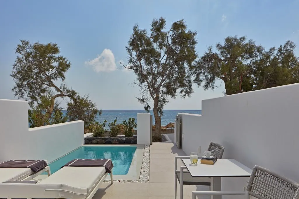 Room SEA VIEW WITH PRIVATE POOL Room, Costa Grand Resort & Spa, Santorini