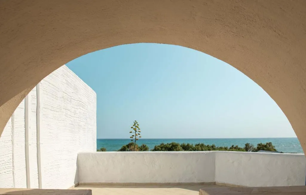 BUNGALOW SEA VIEW Room, Canvas by Mitsis Cretan Village, Crete