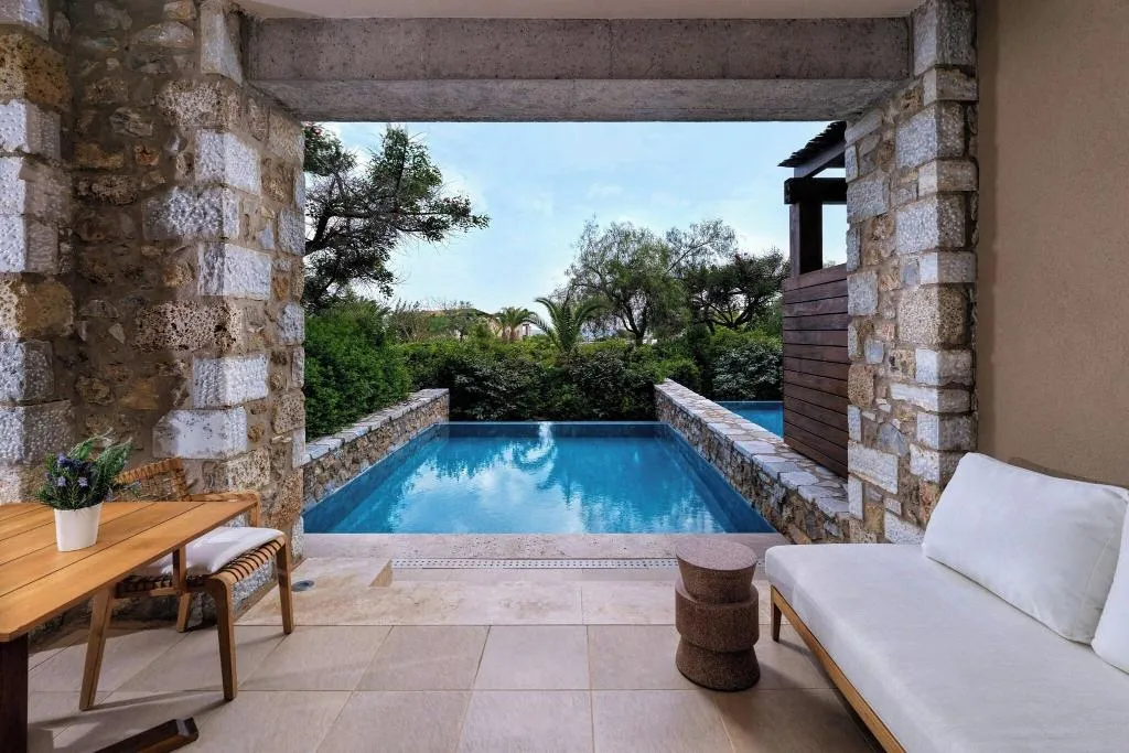 TWIN WITH PRIVATE POOL Room, The Westin Resort Costa Navarino, Kalamata