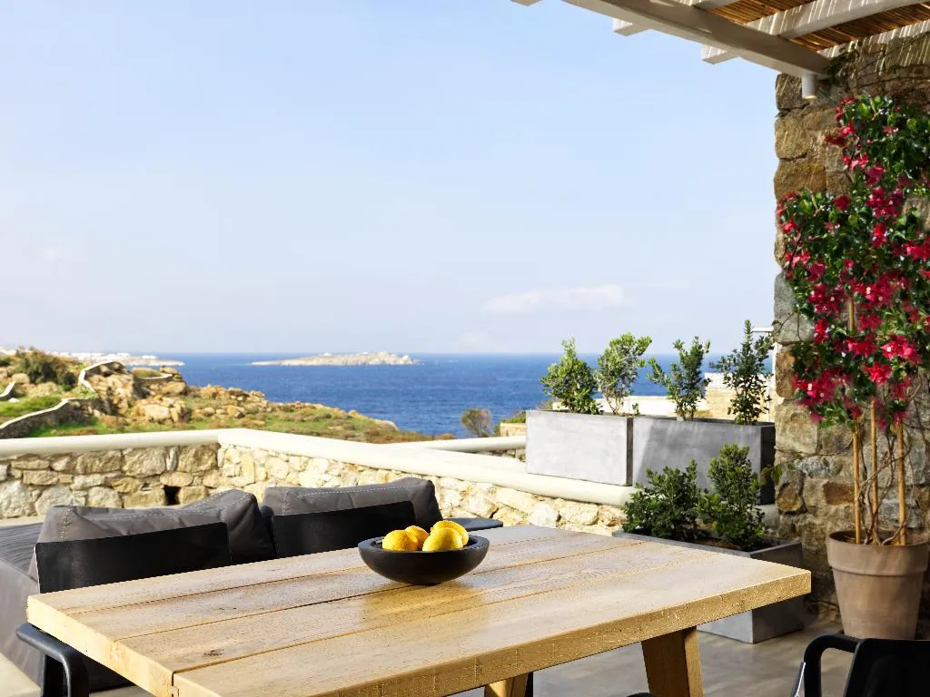 JUNIOR SUITE SEA VIEW HONEYMOON Room, Boheme Mykonos Small Luxury Hotels of the World, Mykonos