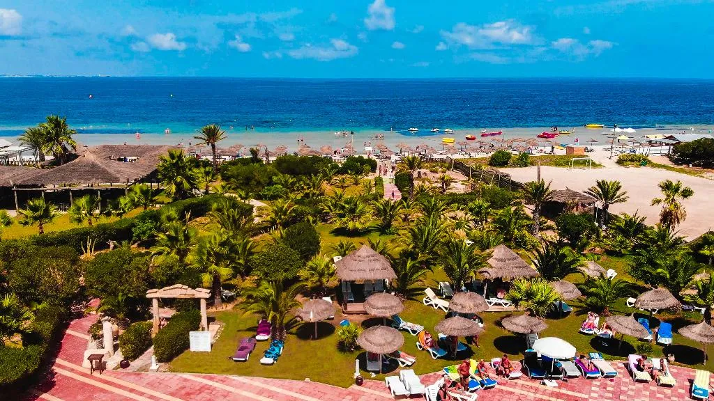 General view, Skanes Serail and Aquapark, Tunisia