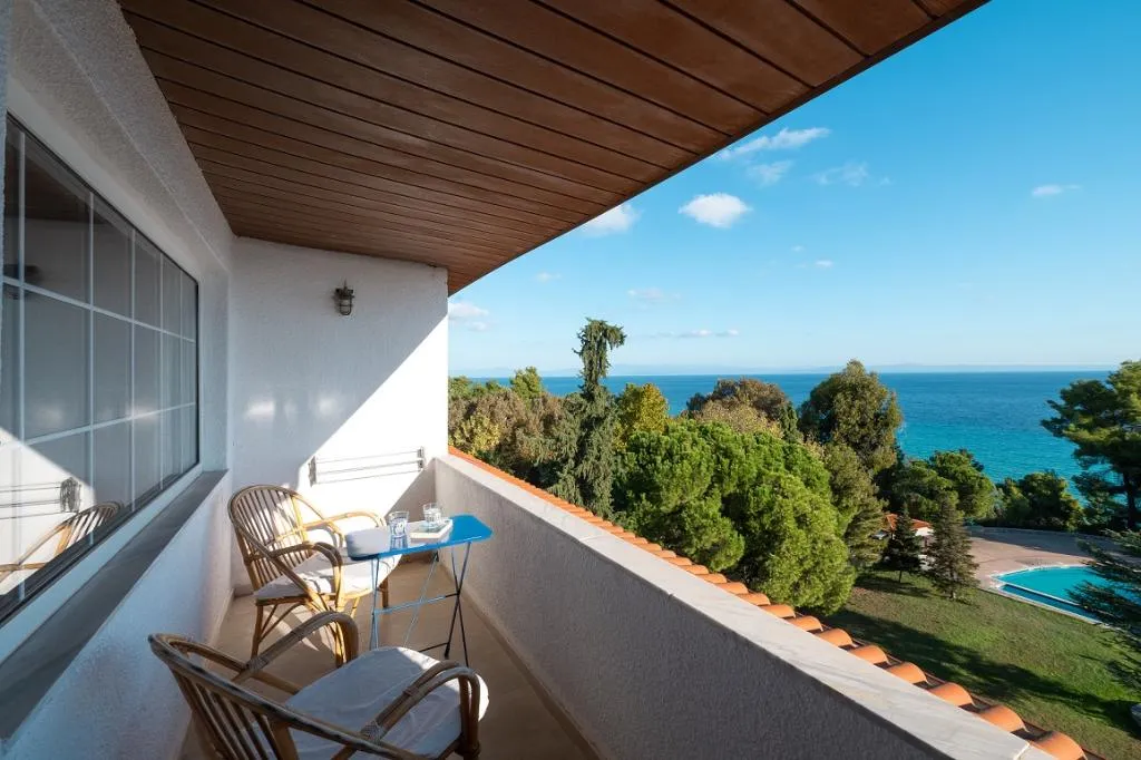JUNIOR SUITE SEA VIEW Room, Canvas by Mitsis Alexander the Great, Halkidiki