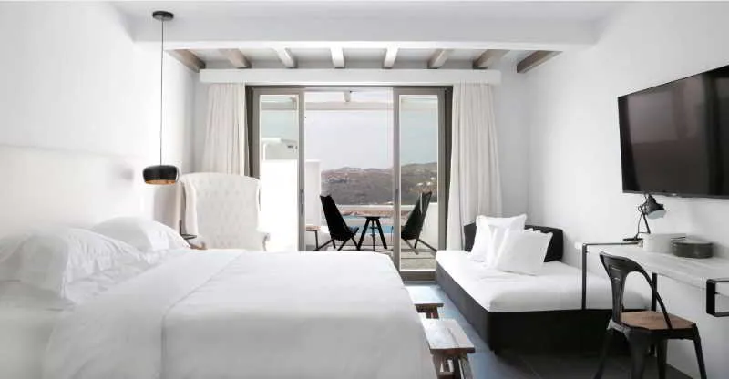 Room, Myconian Avaton Resort, Mykonos