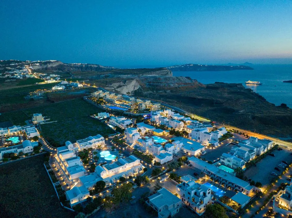 General view, El Greco Resort, Santorini