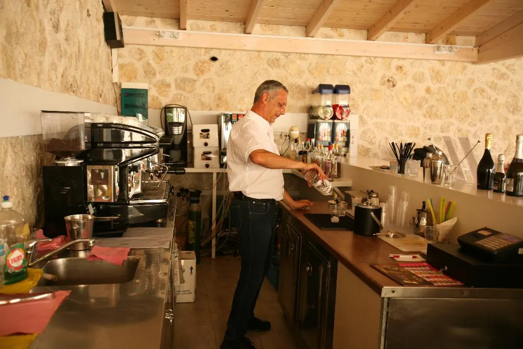 Bar, Saint George Palace, Corfu