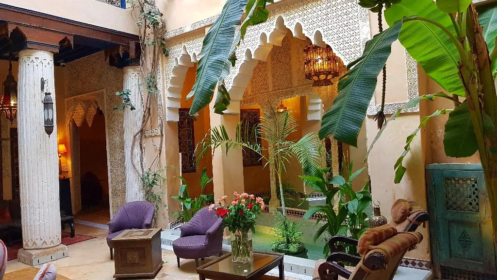 Lobby, Riad Armelle, Marrakech
