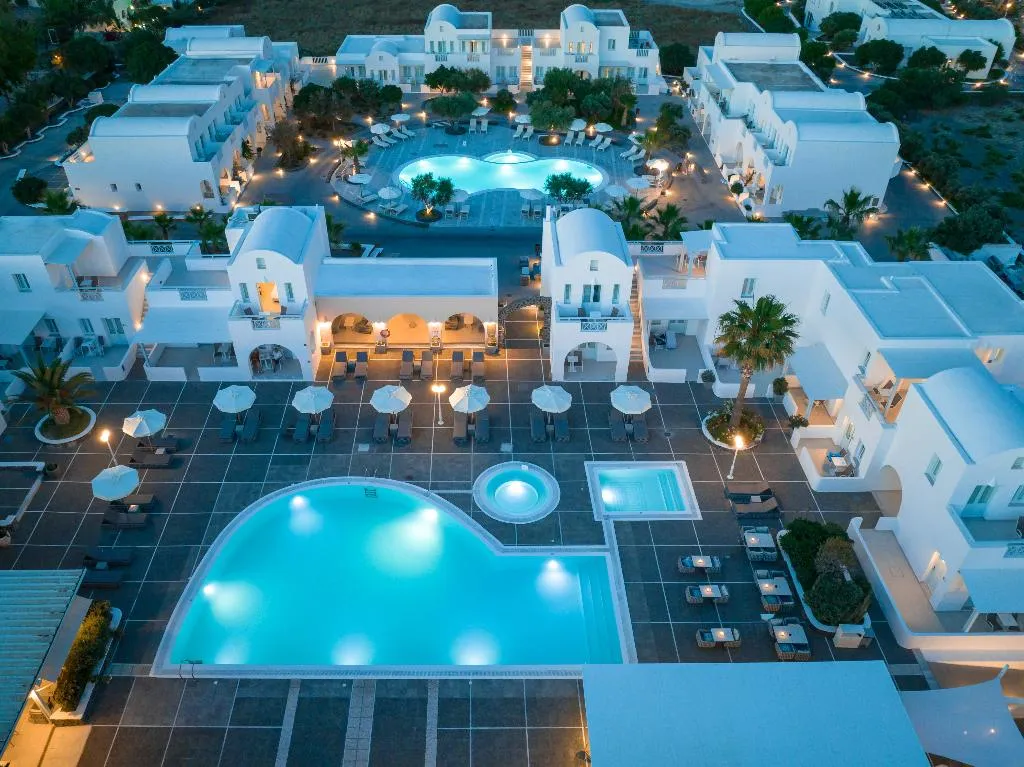General view, El Greco Resort, Santorini