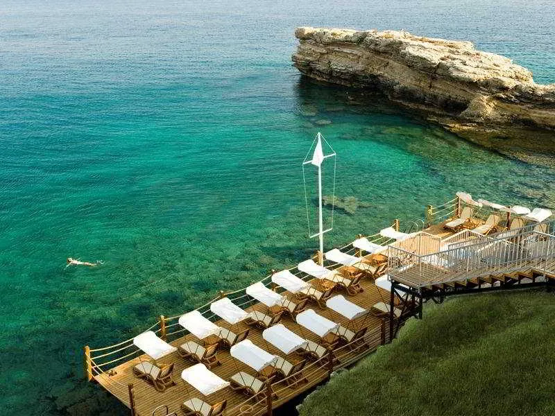 Beach, Xanadu Island, Bodrum