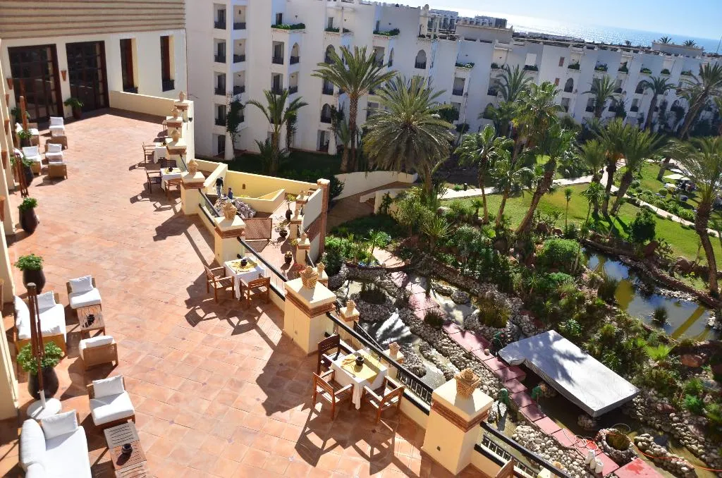 Terrace, Pickalbatros Palais Des Roses, Agadir