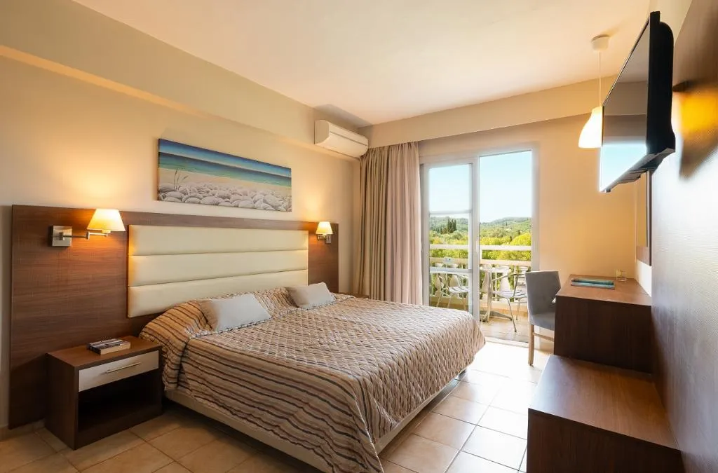 Double or Twin RIVER VIEW Room, Canvas by Mitsis Messonghi, Corfu