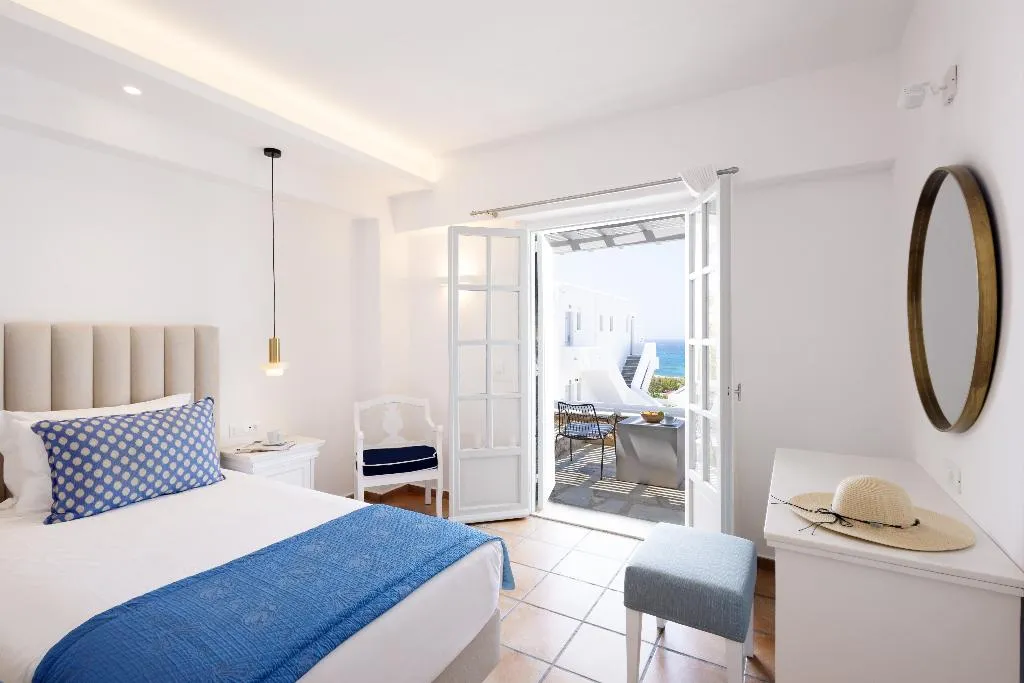Double or Twin DELUXE SIDE SEA VIEW Room, San Marco Luxury Hotel & Villa, Mykonos