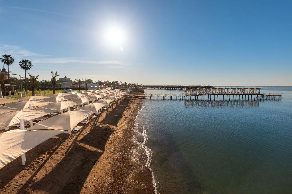 Beach, Swandor Hotels & Resorts - Topkapi Palace, Antalya