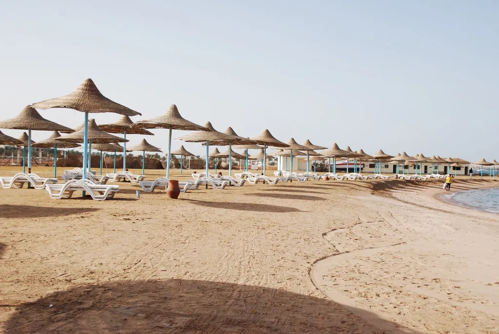 Beach, Royal Lagoons Resort & Aqua Park, Red Sea Riviera