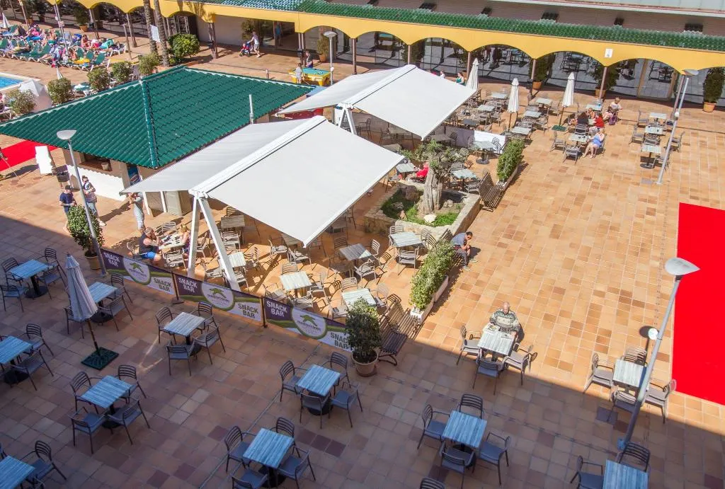 Terrace, Mediterraneo Hotel, Costa Blanca