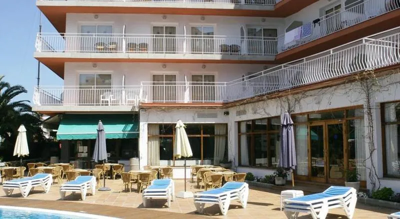 Terrace, Hotel Acapulco, Costa Brava