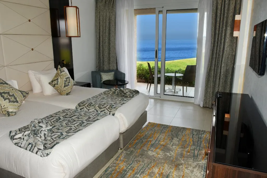 DOUBLE DELUXE SEA VIEW Room, Pickalbatros White Beach Taghazout - Adults Friend, Agadir