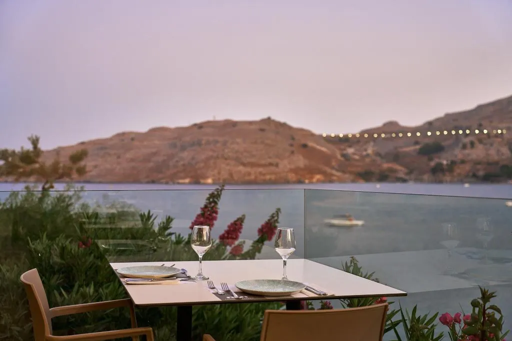 Restaurant, Lindos Royal Resort, Rhodes