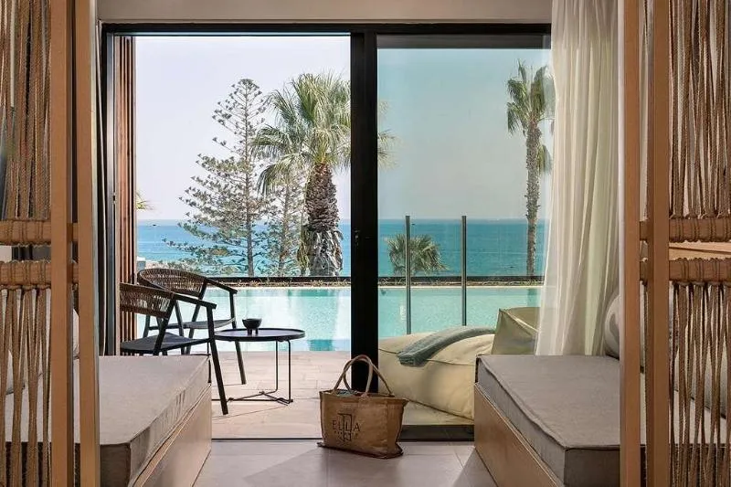 JUNIOR SUITE SEA VIEW Room, Ella Helea, Rhodes
