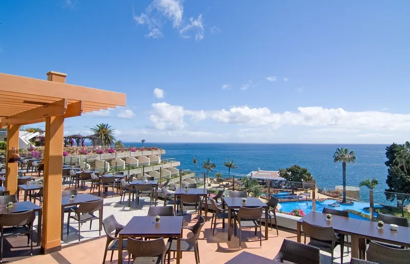 Terrace, Pestana Carlton Madeira Premium Ocean Resort, Madeira