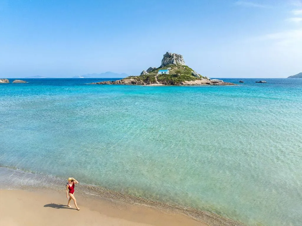 Beach, Ikos Aria, Kos