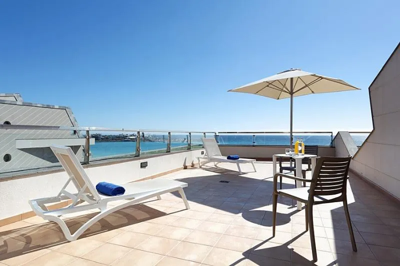 Terrace, Eurostars Las Salinas, Fuerteventura